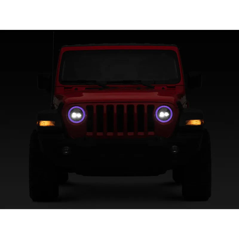 Raxiom 18-22 Jeep JL/JT Axial 9-Inch RGB Headlights | Jeep Wrangler/Gladiator (J142668)