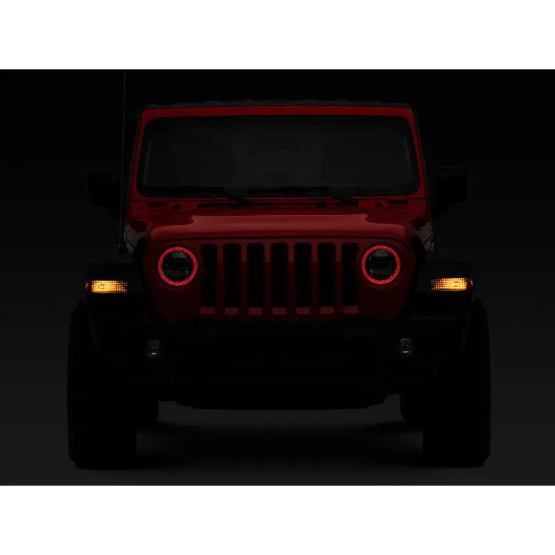 Raxiom 18-22 Jeep JL/JT Axial 9-Inch RGB Headlights | Jeep Wrangler/Gladiator (J142668)