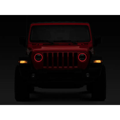 Raxiom 18-22 Jeep JL/JT Axial 9-Inch RGB Headlights | Jeep Wrangler/Gladiator (J142668)