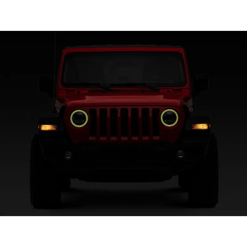 Raxiom 18-22 Jeep JL/JT Axial 9-Inch RGB Headlights | Jeep Wrangler/Gladiator (J142668)