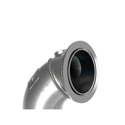 aFe Twisted Steel 3in SS Down Pipe w/ Cat | VW Golf R MKVII/Volkswagen R (13-20) (48-36411-1YC)