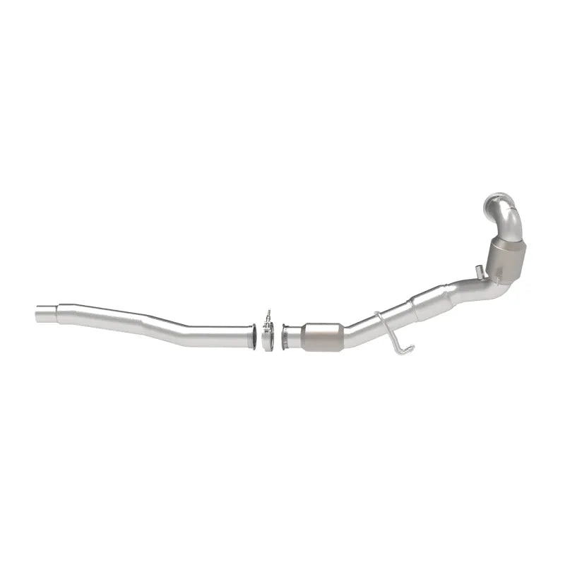aFe Twisted Steel 3in SS Down Pipe w/ Cat | VW Golf R MKVII/Volkswagen R (13-20) (48-36411-1YC)