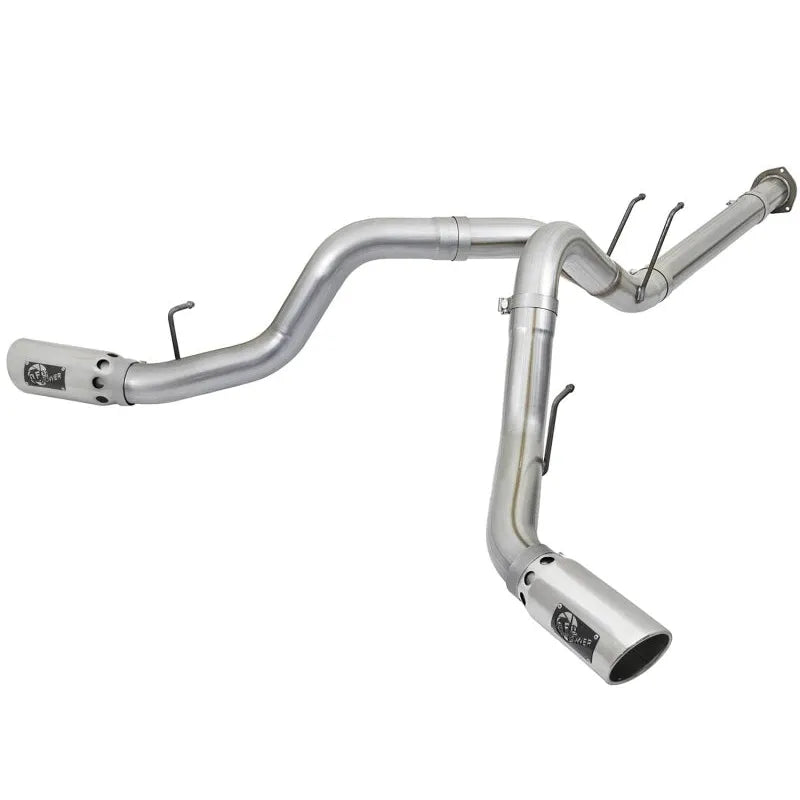 aFe ATLAS 4in DPF-Back Alum Steel Exhaust System | Ford F-250/350 (49-03092-P)