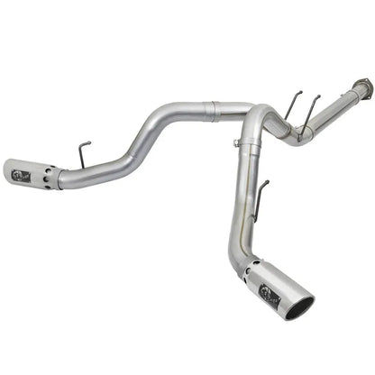 aFe ATLAS 4in DPF-Back Alum Steel Exhaust System | Ford F-250/350 (49-03092-P)
