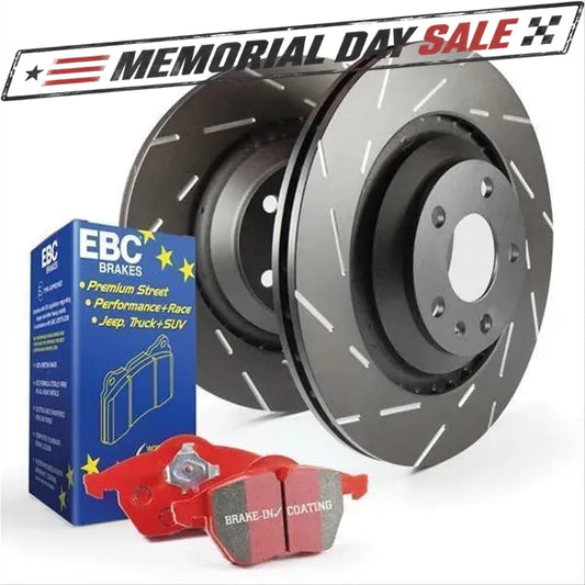 EBC Brakes Stage 4 Front Brake Upgrade Kit | 13-15 Honda Civic / 03-12 Accord (S4KF1224)