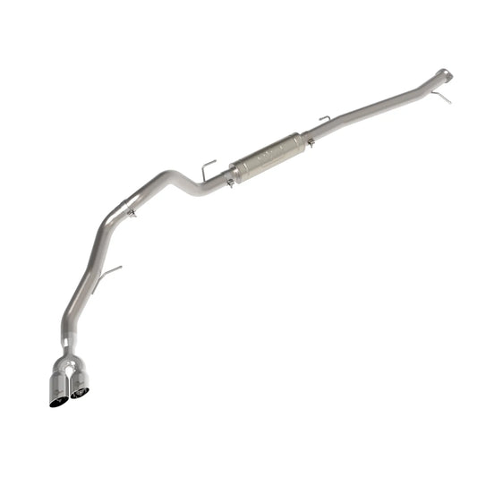 aFe 49-33156-P Vulcan 3in SS Rear-Side Exit Exhaust System For Ford Ranger Raptor 22-26