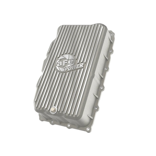 aFe 46-71420A GM L6 3.0L Transmission Pan Raw Machined Fins For GM Trucks 20-26