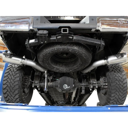 aFe HD 4in SS DPF-Back Exhaust | Ford Diesel Truck (11-16 F-250/350) (49-43122-P)