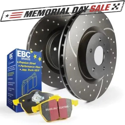 EBC Stage 5 Kits Yellowstuff Pads and GD Rotors | Multiple Volkswagen / Audi Fitments (S5KF1799)