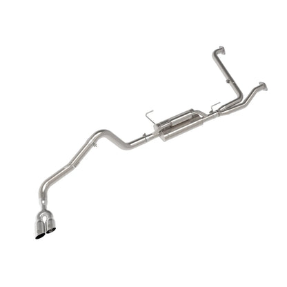 aFe 49-36140-P SS Cat-back Exhaust w/ Polished Tips For Nissan Frontier 22+