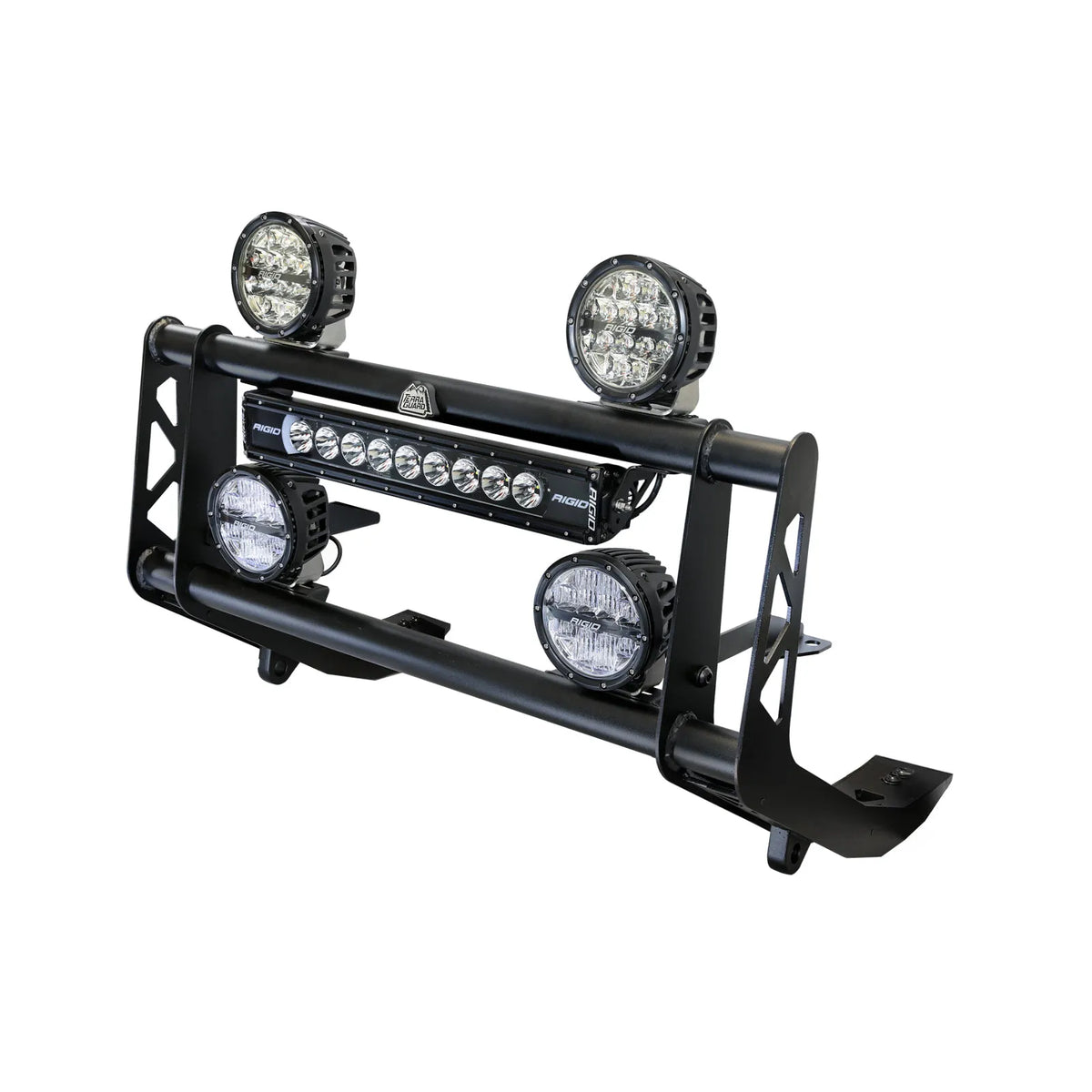 aFe 79-27021L Terra Guard Bull Bar w/ RIGID Lights For Land Cruiser J250 24+
