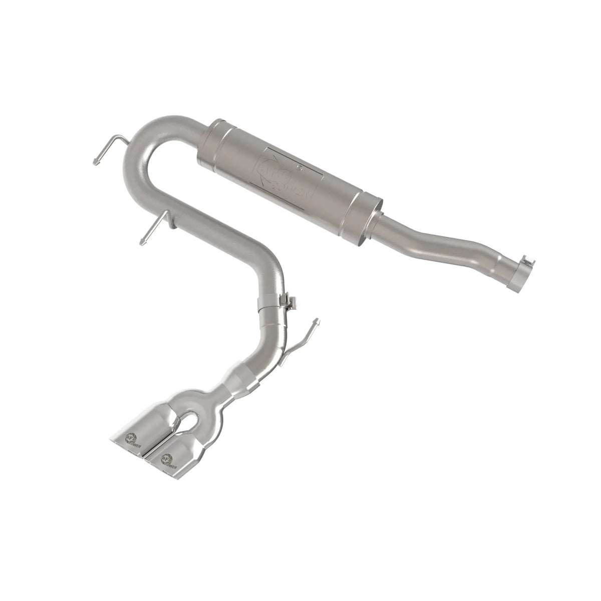 aFe 49-33155-P Cat-Back Stainless Steel w/ Polished Tip For Ford Maverick 22-26