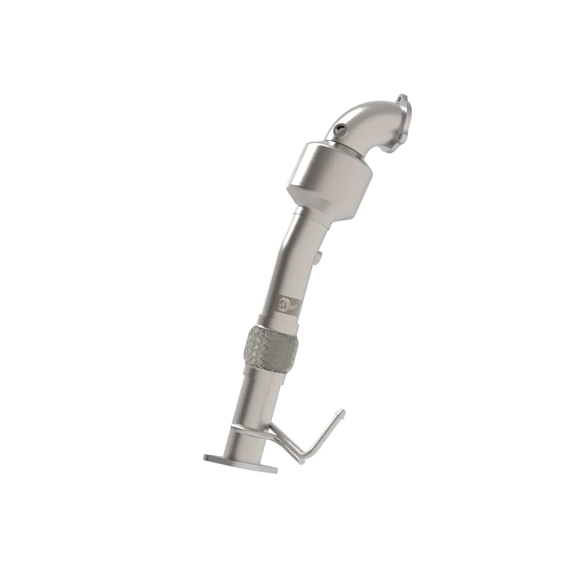 aFe 47-47005 Rear Catalytic Converter 409 Stainless Steel For Hyundai Elantra 17-19