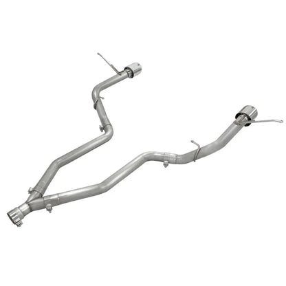 aFe MACHForce XP 14+ Jeep WK 3.0L DPF-Back 409SS Exhaust w/o Resonators | Jeep WK (49-46235)