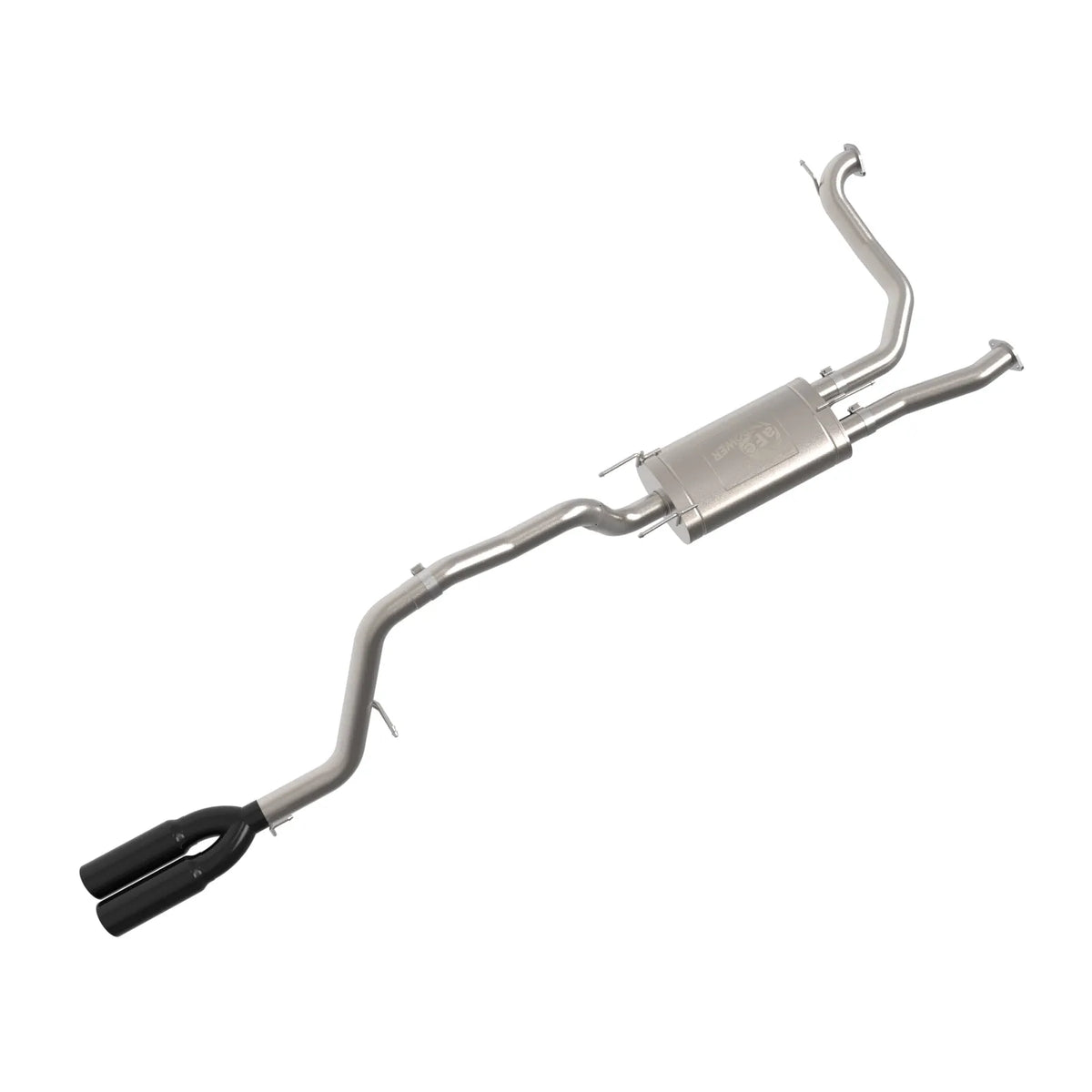 aFe 49-36143-B Cat-Back Exhaust 3in SS Black Tip For Nissan Armada 25-26