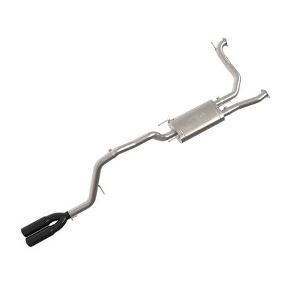 aFe 49-36143-B Cat-Back Exhaust 3in SS Black Tip For Nissan Armada 25-26