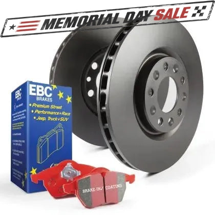EBC Stage 12 Kits Redstuff pads and RK Rotors | Multiple Volkswagen / Audi Fitments (S12KF1530)