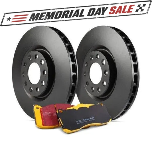 EBC Brakes Stage 13 Front Brake Upgrade Kit | 13-15 Honda Civic / 03-12 Accord (S13KF1369)