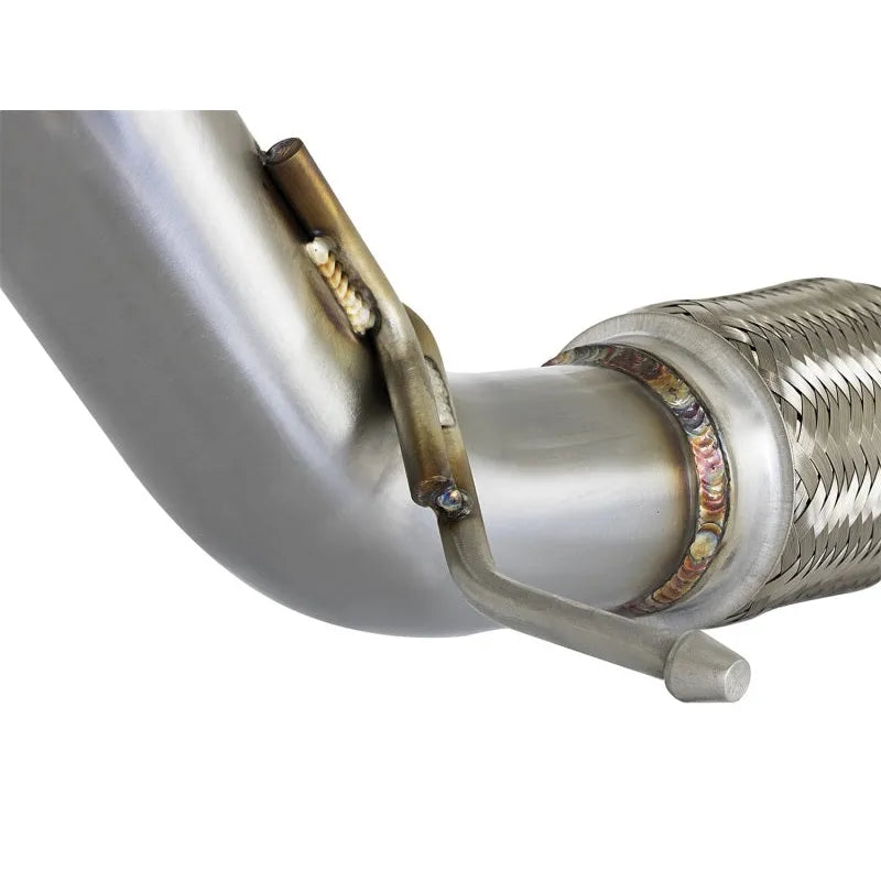 aFe Elite Twisted Steel 16-17 Honda Civic I4-1.5L 2.5in Down-Pipe | Honda Civic (48-36605)