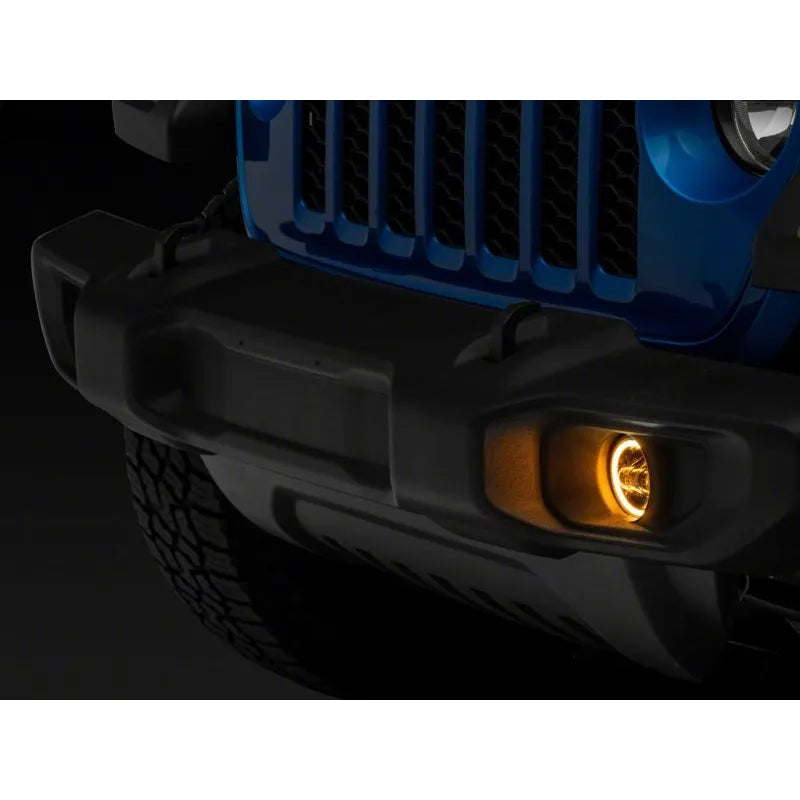 Raxiom Axial Series LED Fog Lights w/ Halo | Jeep Wrangler JK/JL & Gladiator JT (19-26) (J142669)