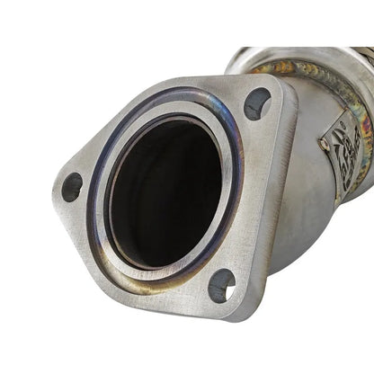 aFe Elite Twisted Steel 16-17 Honda Civic I4-1.5L 2.5in Down-Pipe | Honda Civic (48-36605)