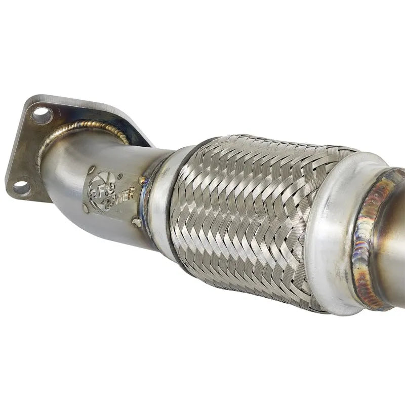 aFe Elite Twisted Steel 16-17 Honda Civic I4-1.5L 2.5in Down-Pipe | Honda Civic (48-36605)