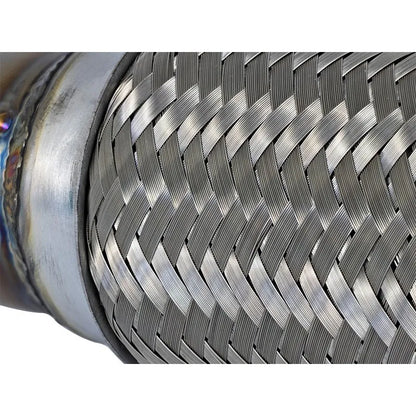 aFe Elite Twisted Steel 16-17 Honda Civic I4-1.5L 2.5in Down-Pipe | Honda Civic (48-36605)