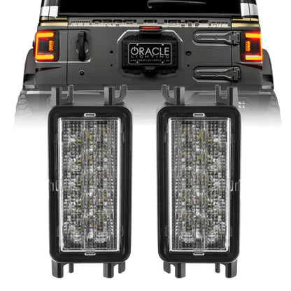 ORACLE 18+ Jeep Wrangler JL Dual Func Reverse LED Flush Taillight Amber/White (5915-JL-023)
