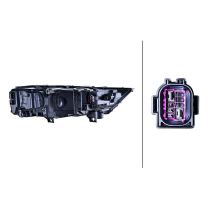 Hella 20-22 Halogen Headlight Assembly | Audi Q7 SQ7 (2015-26) (354881051)