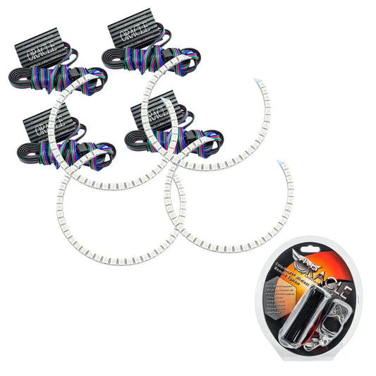 ORACLE Lighting 11-16 F250/350 Halo Kit Round Ring ColorSHIFT | Super Duty (2258-330)