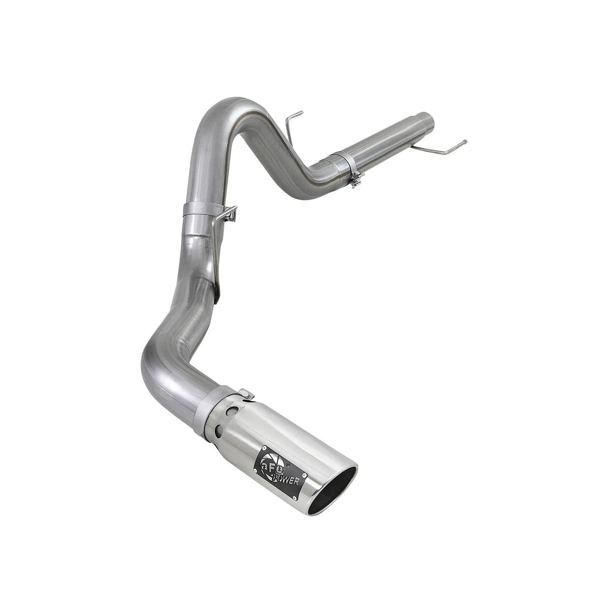 aFe Atlas 4in Aluminized Steel DPF-Back Exh | Ford F-150 18-19 V6-3.0L (49-03106-P)