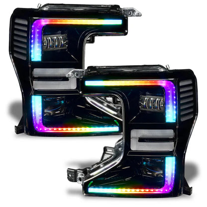 ORACLE Ford F250/350 Super Duty D&C ColorSHIFT Headlight DRL | 2017-23 (1449-332)