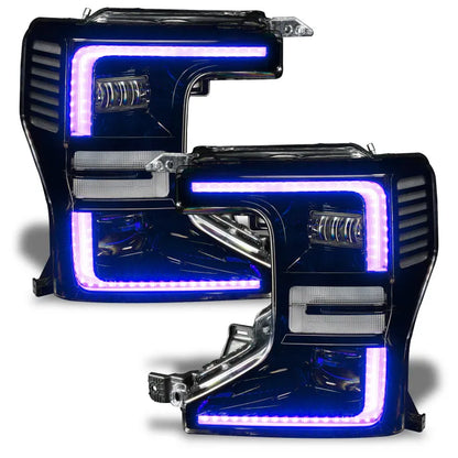 ORACLE Ford F250/350 Super Duty D&C ColorSHIFT Headlight DRL | 2017-23 (1449-332)