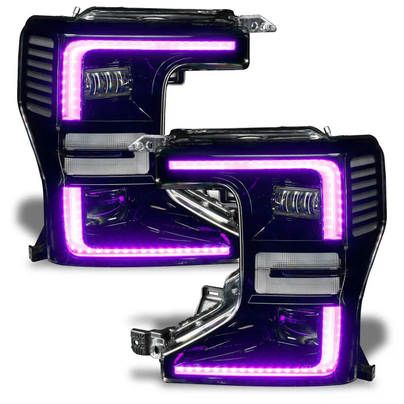 ORACLE Ford F250/350 Super Duty D&C ColorSHIFT Headlight DRL | 2017-23 (1449-332)