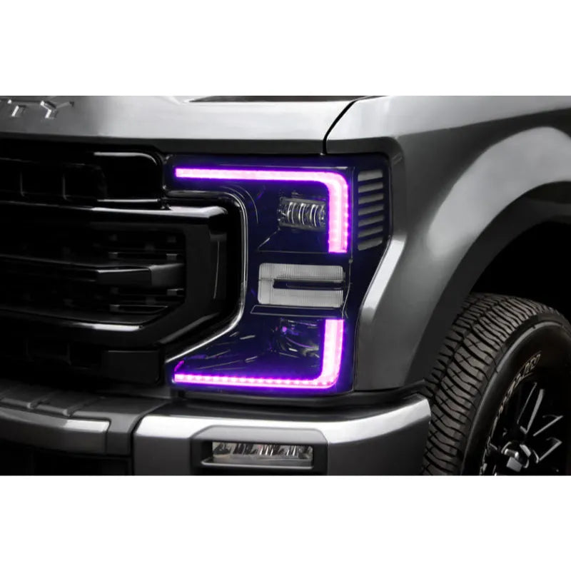 ORACLE Ford F250/350 Super Duty D&C ColorSHIFT Headlight DRL | 2017-23 (1449-332)