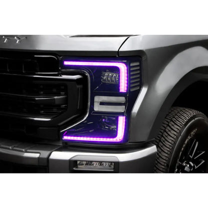 ORACLE Ford F250/350 Super Duty D&C ColorSHIFT Headlight DRL | 2017-23 (1449-332)