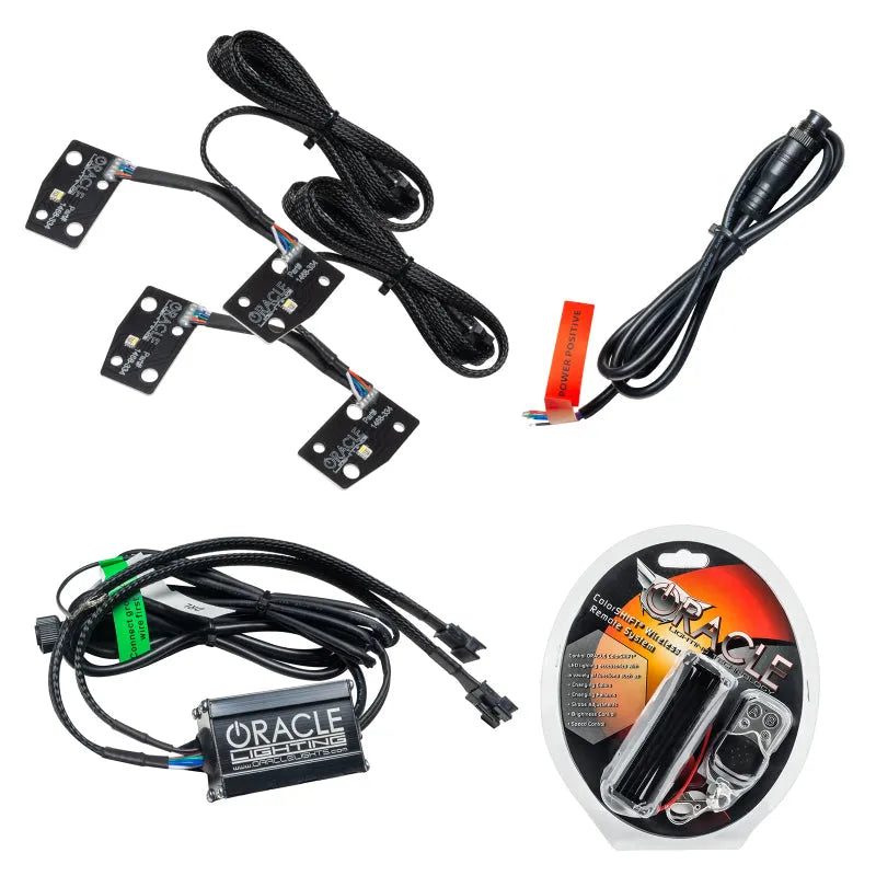 ORACLE Lighting 2021 Ford Bronco DRL w/ Halo Kit ColorSHIFT RF Ctrl | Bronco VI (U725) (1468-330)