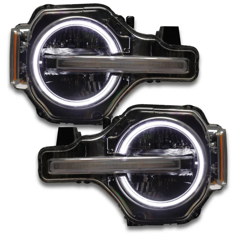 ORACLE Lighting 2021 Ford Bronco DRL w/ Halo Kit ColorSHIFT RF Ctrl | Bronco VI (U725) (1468-330)