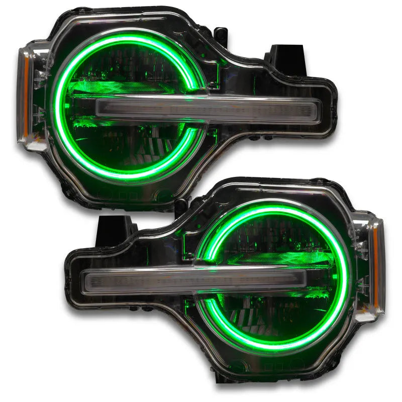 ORACLE Lighting 2021 Ford Bronco DRL w/ Halo Kit ColorSHIFT RF Ctrl | Bronco VI (U725) (1468-330)