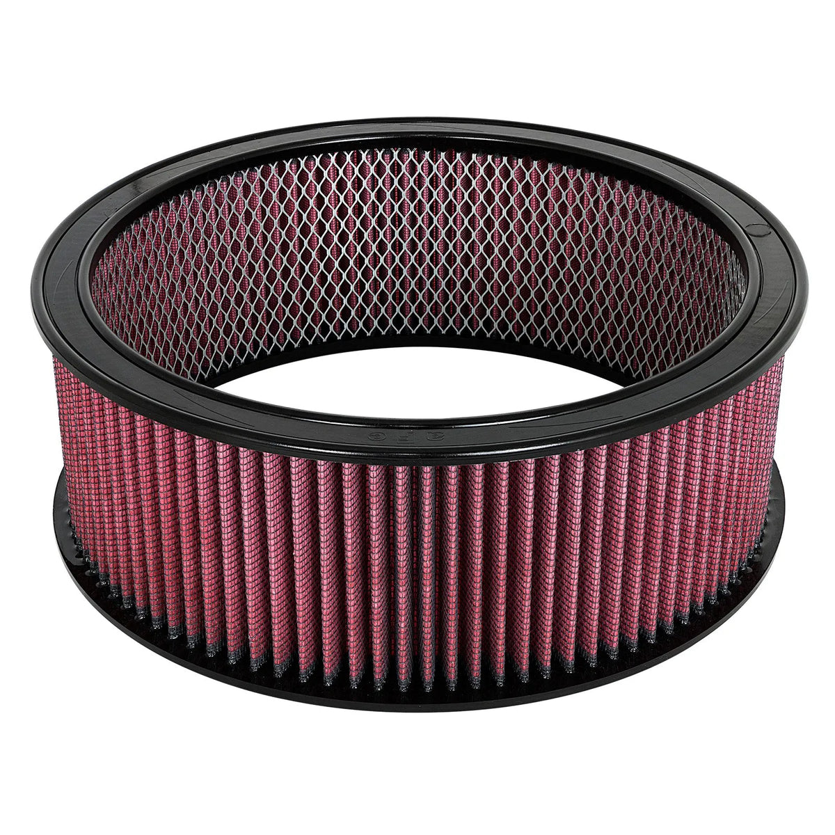 aFe PerfFlow Round Racing Air Filter | Universal (18-11416) (14OD x 12ID x 5H, Washable, High Flow)