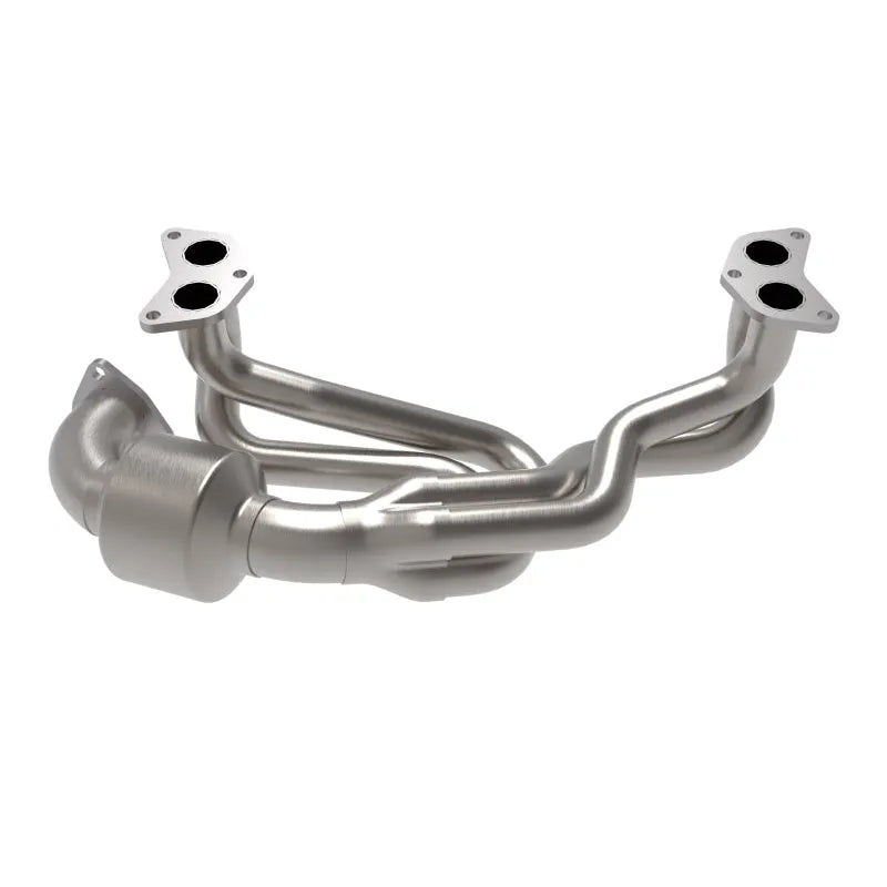 aFe Twisted Steel 1-5/8-2-1/2in SS Header w/ Cat | Subaru Outback/Legacy (09-23) (48-36804-HC)