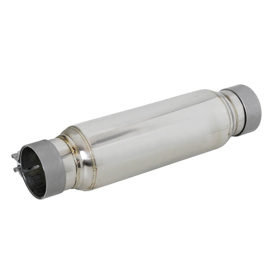 aFe MACH Force-Xp 409 SS Resonator | 3in Inlet/Outlet, 4in Dia, 12in Body (49M10001)