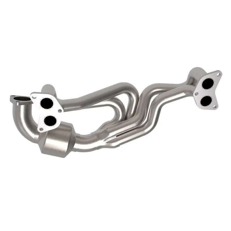 aFe Twisted Steel 1-5/8-2-1/2in SS Header w/ Cat | Subaru Outback/Legacy (09-23) (48-36804-HC)