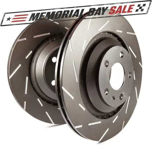 EBC USR Slotted Rear Rotors (282x12mm) | 99-04 Honda S2000 2.0