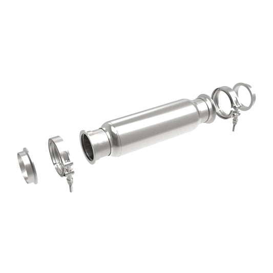 aFe MACH Force-Xp Resonator | 3IN Inlet/Outlet x 4IN Dia x 12IN Body (49M10006)