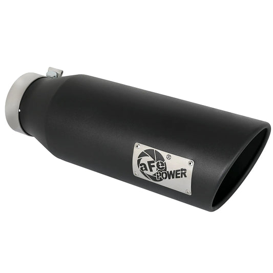 aFe MACH Force-Xp Exhaust Tip 4in Inlet x 6in Outlet x 18in L | Universal (49T40601-B18)