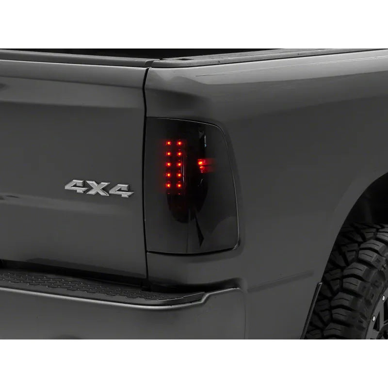 Raxiom 09-18 Dodge RAM Axial Smoked LED Tail Lights | Dodge RAM 1500/2500/3500 (R131283)