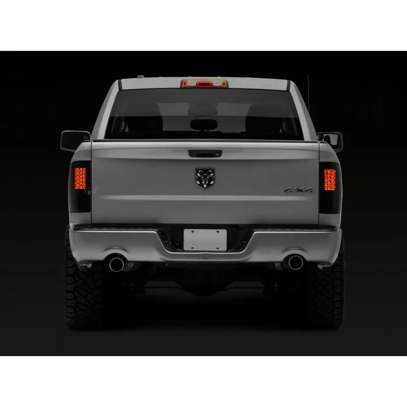 Raxiom 09-18 Dodge RAM Axial Smoked LED Tail Lights | Dodge RAM 1500/2500/3500 (R131283)