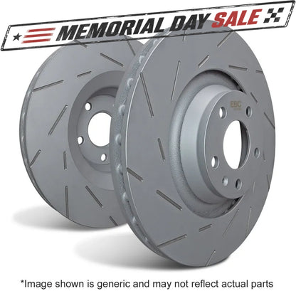 EBC 2022+ Ford Bronco Raptor 3.0 Turbo USR Slotted Front Rotors