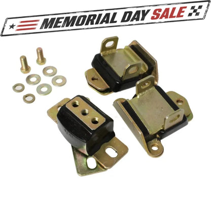 Energy Suspension 3.1120G Motor and Transmission Mount Kit For 1967-1972 Camaro